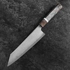 Kiritsuke Blue Steel #2 Nashiji Damast Ahornholz Griff 230mm-[Musashi]-[Japan-Küchenmesser]