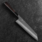 Kiritsuke Blue Super Kurouchi Damast Büffelhorn und Ebenholz Griff 210mm-[Musashi]-[Japan-Küchenmesser]
