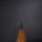 Kiritsuke Blue Super Kurouchi Tsuchime Eichenholz Griff 210mm-[Musashi]-[Japan-Küchenmesser]