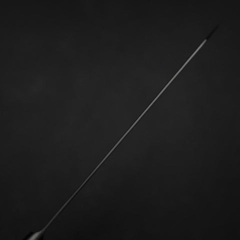 Kiritsuke Blue Super Tsuchime Brauner Westlicher Griff 210mm-[Musashi]-[Japan-Küchenmesser]