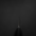 Kiritsuke Blue Super Tsuchime Schwarzer Westlicher Griff 210mm-[Musashi]-[Japan-Küchenmesser]