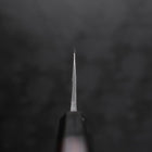 Kiritsuke Blue Steel #2 Kurouchi Damascus Chokin Dragon Buffalo Ebony Handle 210mm-[Musashi]-[Japanese-Kitchen-Knives]