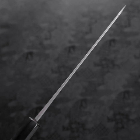 Kiritsuke Blue Steel #2 Kurouchi Damascus Chokin Dragon Buffalo Ebony Handle 210mm-[Musashi]-[Japanese-Kitchen-Knives]