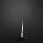 Kiritsuke Cobalt Stainless HRC62 Kurouchi Damascus Buffalo Ebony Handle 240mm-[Musashi]-[Japanese-Kitchen-Knives]