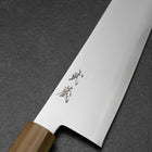 Kiritsuke Gyuto Blue Steel #2 Poliert Olivenholz Griff 240mm-[Musashi]-[Japan-Küchenmesser]