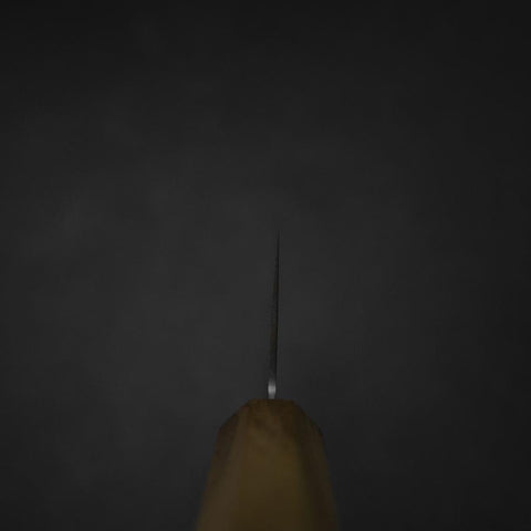 Kiritsuke Gyuto Blue Steel #2 Poliert Olivenholz Griff 240mm-[Musashi]-[Japan-Küchenmesser]