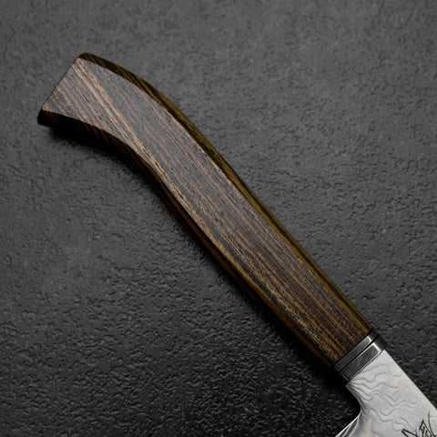 Kiritsuke Gyuto SG-2 Damast Westlicher Goldener Ebenholz Griff 240mm-[Musashi]-[Japan-Küchenmesser]