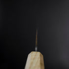 Kiritsuke Gyuto SLD Nickel Tsuchime Kolorierter Damast Olivenholz Griff 210mm Limited Edition-[Musashi]-[Japan-Küchenmesser]
