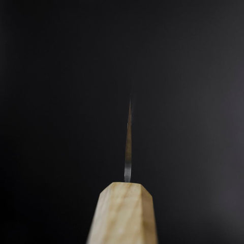 Kiritsuke Gyuto SLD Nickel Tsuchime Kolorierter Damast Olivenholz Griff 210mm Limited Edition-[Musashi]-[Japan-Küchenmesser]