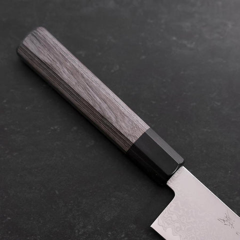 Kiritsuke Gyuto VG-10 Damast Grauer Ahornholz Griff 210mm-[Musashi]-[Japan-Küchenmesser]