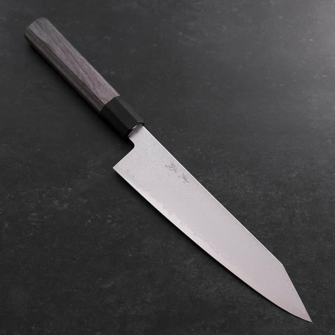Kiritsuke Gyuto VG-10 Damast Grauer Ahornholz Griff 210mm-[Musashi]-[Japan-Küchenmesser]