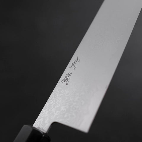 Kiritsuke Gyuto VG-10 Damast Grauer Kirschgriff 240mm-[Musashi]-[Japan-Küchenmesser]