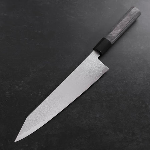 Kiritsuke Gyuto VG-10 Damast Kirschgriff in Grau 240mm-[Musashi]-[Japan-Küchenmesser]