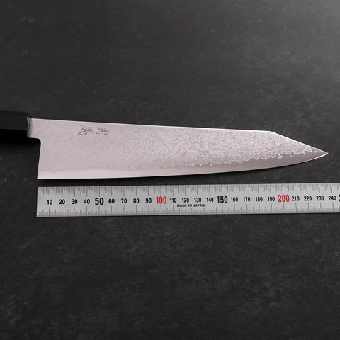 Kiritsuke Gyuto VG-10 Damast Kirschgriff in Grau 240mm-[Musashi]-[Japan-Küchenmesser]