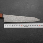Kiritsuke Gyuto VG-10 Damast Rosen- und Ebenholz Griff 210mm-[Musashi]-[Japan-Küchenmesser]