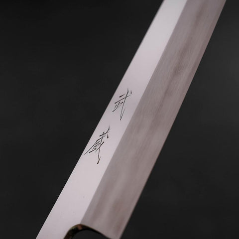 Kiritsuke Gyuto VG-10 Kagami Büffelhorn und Ebenholz Griff 240mm-[Musashi]-[Japan-Küchenmesser]