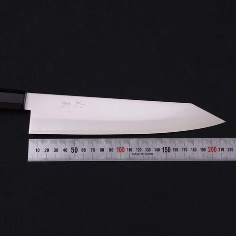 Kiritsuke Gyuto ZDP-189 Polished Buffalo Ebony Handle 210mm (8.3”)-[Musashi]-[Japan-Küchenmesser]