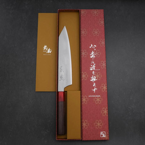 Kiritsuke HAP-40 Bokashi Rosenholz Griff 200mm-[Musashi]-[Japan-Küchenmesser]
