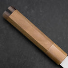 Kiritsuke HAP-40 Poliert Doppelter Büffelhorn-Kappe und Magnolienholz Griff 200mm-[Musashi]-[Japan-Küchenmesser]