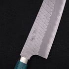 Kiritsuke Nakiri SG-2 Tsuchime Grüner Türkis Griff 170mm-[Musashi]-[Japan-Küchenmesser]