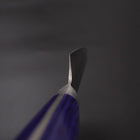 Kiritsuke Petty AUS-10 Tsuchime Blauer Westlicher Griff 145mm-[Musashi]-[Japan-Küchenmesser]