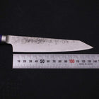 Kiritsuke Petty Blue Steel #2 Nashiji Stainless Clad Blue Western Handle 140mm (5.5”)-[Musashi]-[Japan-Küchenmesser]