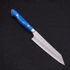 Kiritsuke Petty SG-2 Tsuchime Blauer Türkis Griff 150mm-[Musashi]-[Japan-Küchenmesser]