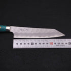 Kiritsuke Petty SG-2 Tsuchime Grüner Türkis Griff 150mm-[Musashi]-[Japan-Küchenmesser]