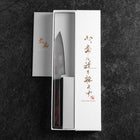 Kiritsuke Petty SLD Black Damascus Ebony Handle 110mm (4.3”)-[Musashi]-[Japanese-Kitchen-Knives]