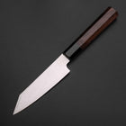 Kiritsuke Petty SLD Kagami Büffelhorn und Walnussholz Griff 125mm-[Musashi]-[Japan-Küchenmesser]