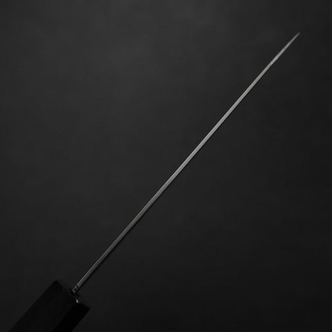 Kiritsuke Petty VG-10 Damascus Ebony Handle 110mm-[Musashi]-[Japanese-Kitchen-Knives]