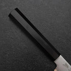 Kiritsuke Petty VG-10 Damascus Ebony Handle 110mm-[Musashi]-[Japanese-Kitchen-Knives]