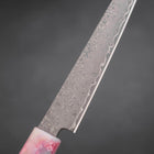 Kiritsuke Petty VG-10 Damascus Ocean Sakura Rose Gold Handle 130mm (5.1”)-[Musashi]-[Japan-Küchenmesser]