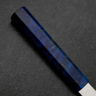 Kiritsuke Petty VG-10 Damast Blauer Birkenholz Griff 120mm-[Musashi]-[Japan-Küchenmesser]