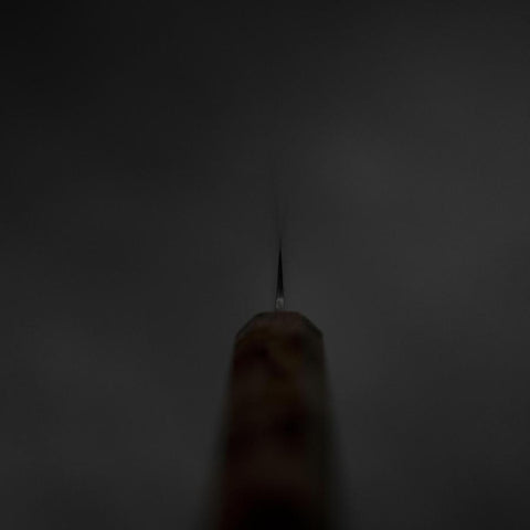 Kiritsuke Petty VG-10 Damast Brauner Birkenholz Griff 135mm-[Musashi]-[Japan-Küchenmesser]