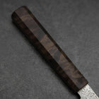 Kiritsuke Petty VG-10 Damast Brauner Birkenholz Griff 135mm-[Musashi]-[Japan-Küchenmesser]