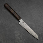 Kiritsuke Petty VG-10 Damast Brauner Birkenholz Griff 135mm-[Musashi]-[Japan-Küchenmesser]