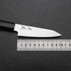 Kiritsuke Petty VG-10 Damast Ebenholz Griff 100mm-[Musashi]-[Japan-Küchenmesser]