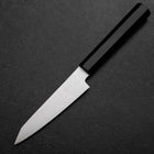 Kiritsuke Petty VG-10 Damast Ebenholz Griff 110mm-[Musashi]-[Japan-Küchenmesser]