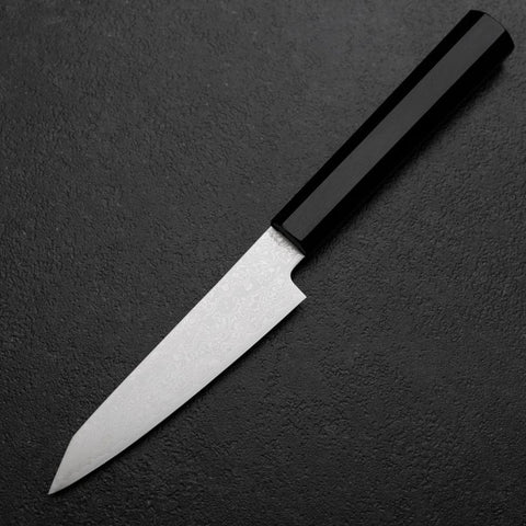 Kiritsuke Petty VG-10 Damast Ebenholz Griff 110mm-[Musashi]-[Japan-Küchenmesser]