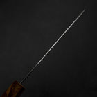 Kiritsuke Petty VG-10 Damast Gelb-Brauner Birkenholz Griff 120mm-[Musashi]-[Japan-Küchenmesser]