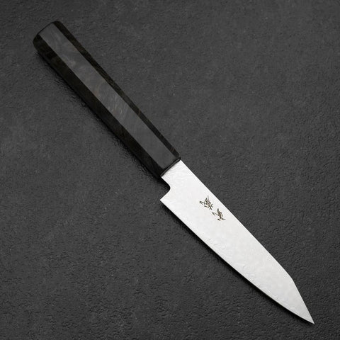 Kiritsuke Petty VG-10 Damast Grauer Birkenholz Griff 120mm-[Musashi]-[Japan-Küchenmesser]