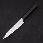 Kiritsuke Petty VG-10 Damast Schwarzer Ishime Griff 150mm-[Musashi]-[Japan-Küchenmesser]