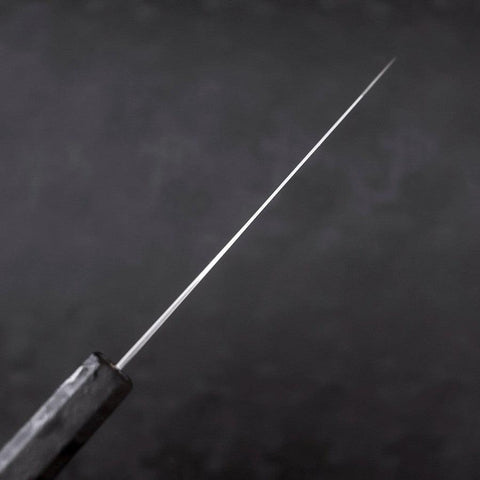 Kiritsuke Petty VG-10 Damast Schwarzer Ishime Griff 150mm-[Musashi]-[Japan-Küchenmesser]