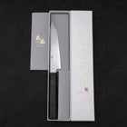 Kiritsuke Petty VG-10 Damast Schwarzer Ishime Griff 150mm-[Musashi]-[Japan-Küchenmesser]