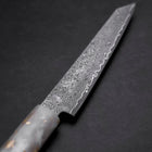 Kiritsuke Petty VG-10 Damast Weiß-Schwarzer Ozeanplastik Griff mit Blattgold 130mm-[Musashi]-[Japan-Küchenmesser]