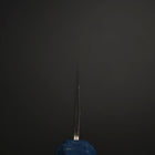 Kiritsuke Petty VG-10 Poliert Blauer Urushi Griff 125mm-[Musashi]-[Japan-Küchenmesser]