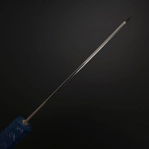 Kiritsuke Petty VG-10 Poliert Blauer Urushi Griff 125mm-[Musashi]-[Japan-Küchenmesser]