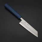 Kiritsuke Petty VG-10 Poliert Blauer Urushi Griff 125mm-[Musashi]-[Japan-Küchenmesser]