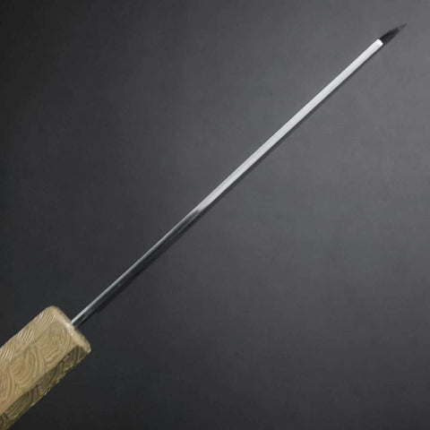 Kiritsuke Petty VG-10 Poliert Weißer Urushi Griff 125mm-[Musashi]-[Japan-Küchenmesser]